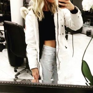 Canada Goose Sherbrooke WHITE